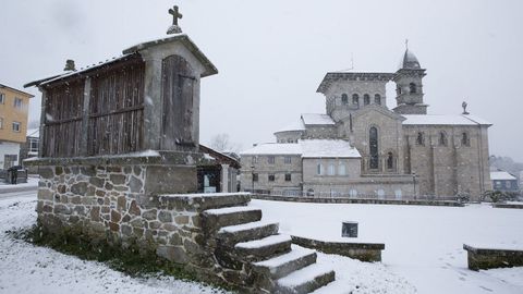 Nieve en Guitiriz