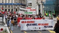 Manifestaci�n por el derecho a la vivienda en A Coru�a este s�bado 6 de junio
