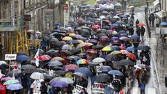 Miles de persoas percorreron as r�as de Santiago no ano 2022