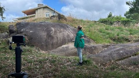 En el experimento en Os Mouchos se utilizaron dispositivos de seguimiento ocular.
