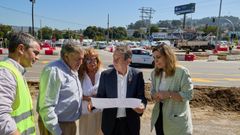 El alcalde inspeccion� las obras de humanizaci�n con miembros de su gobierno
