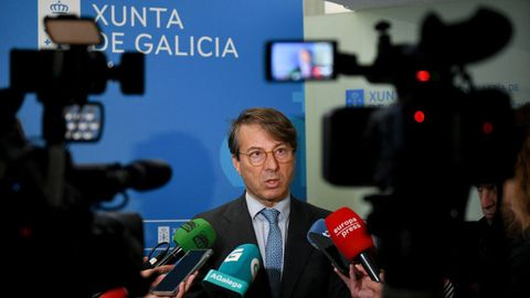 El conselleiro de Facenda esta ma&ntilde;ana en Santiago