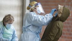 Pruebas del covid en As Pontes