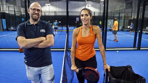 Nacho Moreno y Sabela Barciela, del club Arenga.