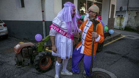 Matraquillada para despedir al Farruco en Cabo de Cruz (Boiro)