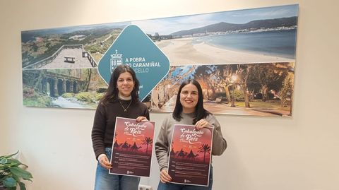 La concejala Estefan�a Ramos�y la t�cnica municipal Sara S�nchez