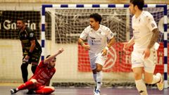Acci�n del derbi amistoso en A Malata. 