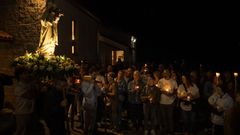 Procesin de la Virgen de A Merc en A Ribeiria, A Pobra