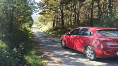 Lugar en el que fue encontrado el cuerpo del fallecido