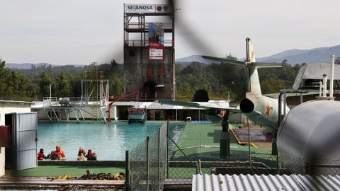 Instalaciones de Seganosa en Salvaterra, dode da la formaci&oacute;n