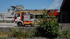 Imagen de archivo del parque de bomberos de Arteixo.