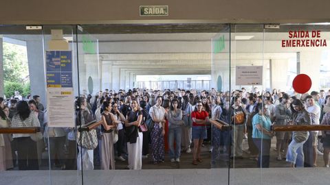 Opositores en el Polit�cnico de Conxo