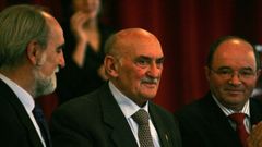 Manuel Dom�nguez recibi� la insignia de oro de la ciudad en el 2008