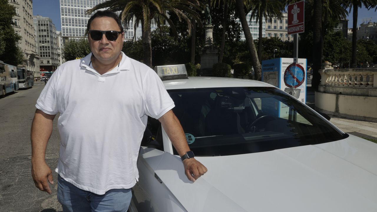 El taxista británico al que eligen los turistas de Galicia