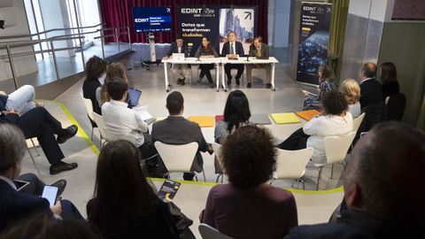 Acto de presentaci�n y apertura de un nuevo Centro de Excelencia e Oficina do Dato (CEOD) en las intalaciones del Centro Accede Papagayo