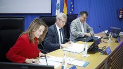 Alfonso Rueda en un acto en la EGAP