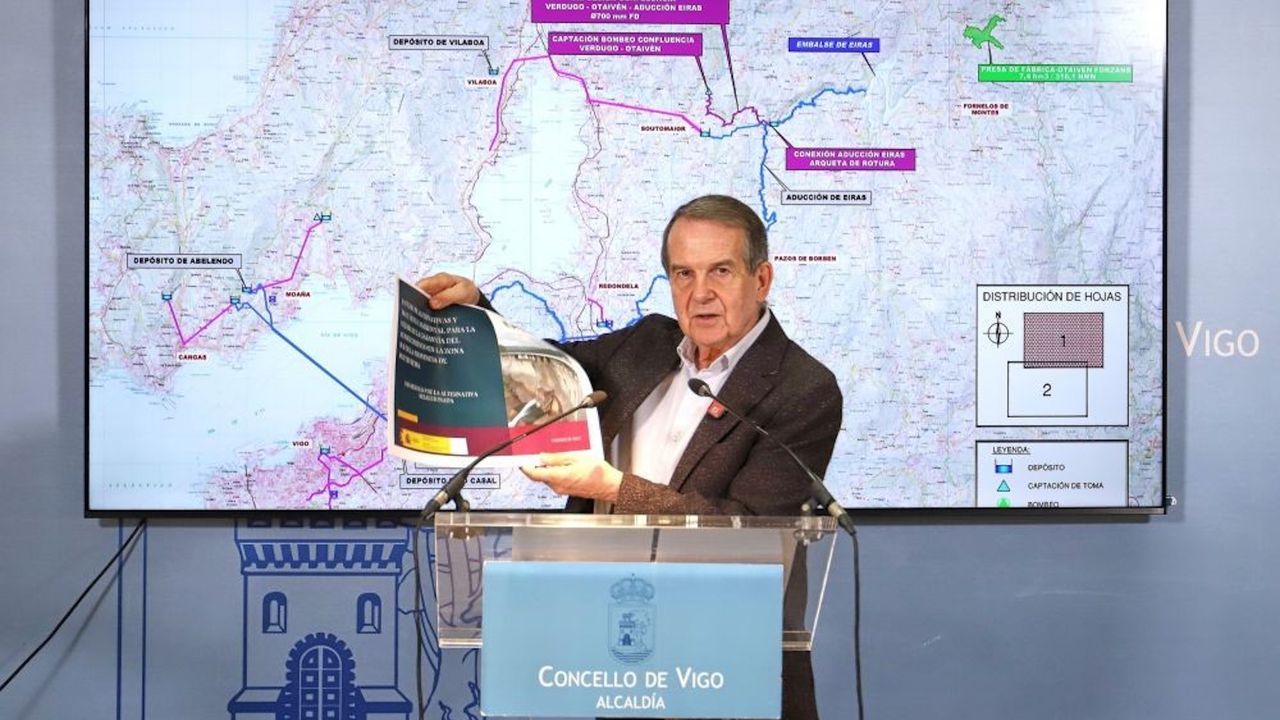 El alcalde de Vigo advierte sobre la falta de lluvias: «La situación empieza a ser muy complicada»