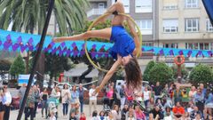 As� est� transcurriendo la feria marinera Artemar, en Ribeira