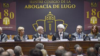 El acto de la festividad de los abogados de Lugo, en imágenes