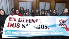 Protesta en el pleno en el anterior intento de adjudicaci�n del servicio