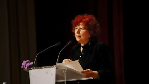 Ana Roman&iacute; &eacute; unha das poetas que participa no recital na compostel&aacute; Horta das Chas.