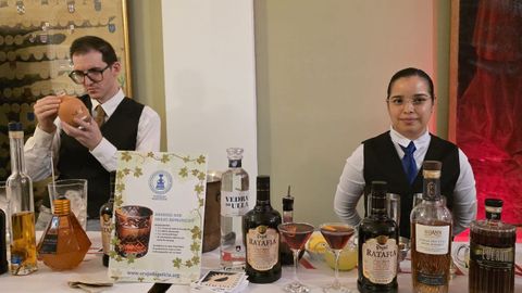 Galicia present&oacute; en Barcelona c&oacute;cteles elaborados con sus aguardiante