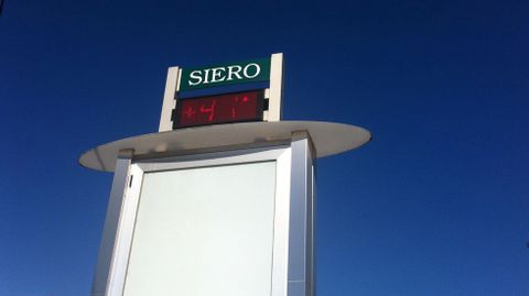 Los term�metros llegaron a marcar 41 grados el domingo en Siero
