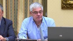 Garz�n durante su comparecencia en el Congreso