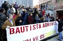 Los impagos de la gestora de comunidades han provocado actos de protesta de los afectados.