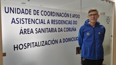 Fernando Lamelo, responsable de la Unidad de Coordinaci�n y Apoyo a Residencias del Chuac, de A Coru�a. 