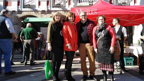 Acto de apoyo en Mieres a la candidatura de la sidra como Patrimonio inmaterial de la Humanidad en