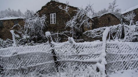 Nieve en A Pobra do Broll�n.