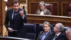 El ministro &Oacute;scar Puente en la &uacute;ltima sesi&oacute;n de control