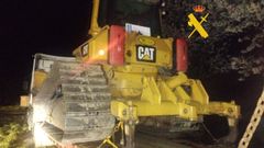 La m�quina de la que robaron el combustible