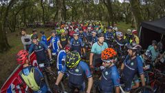 Las im�genes que dej� la BTT Monte Castelo �B�scate!