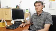 Manuel Carballedo, trabajador social de Afamon, se encarga de coordinar las jornadas