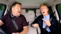 JAMES CORDEN Y PAUL McCARTNEY