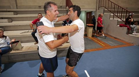 PARTIDO DE F�TBOL ENTRE EL PP Y EL PSOE DE PONTEVEDRA