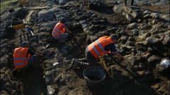 Excavaciones en el castro de Elvi�a