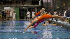La piscina Rosario Due�as vuelve a acoger a los mejores nadadores gallegos