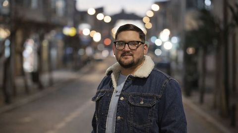 Daniel Alberto S�nchez lleva tres a�os en Monforte