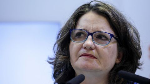 La exvicepresidenta del Gobierno valenciano M�nica Oltra.