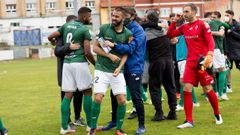 Las im�genes de la victoria del Racing ante el Marino de Luanco