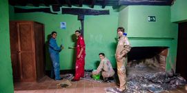 Pintar fue una de las actividades que aprendieron a realizar. 