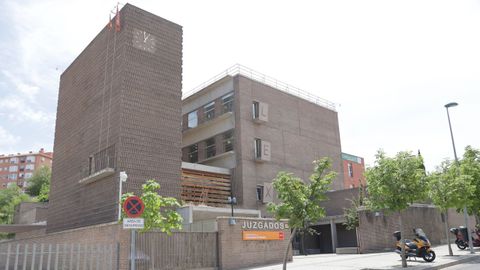 Fachada del juzgado de Madrid que lleva el caso de Luis Lorenzo.