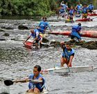 El Descenso del Tambre congrega este a�o a unos 300 palistas.