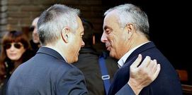 Pere Navarro y Pachi V�zquez, en una imagen de archivo.