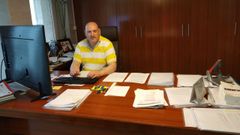 Guillermo Leal, en el despacho de su asesora 