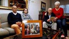 La familia de Sonia Iglesias