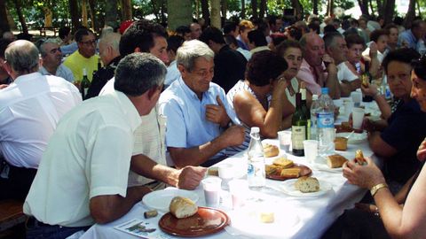 Imagen de archivo de una comida popular en A R�a de Valdeorras
